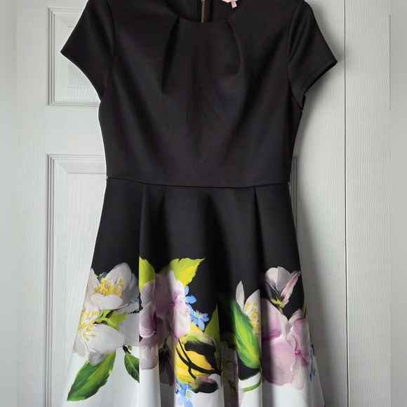 Ted Baker Vidaa Forget-Me-Not Skater Dress. US size 10. See description! - Picture 4 of 14